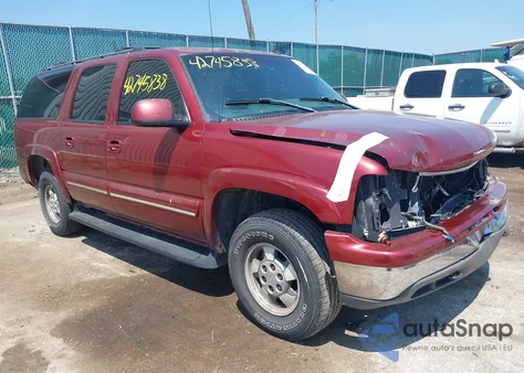 2002 Chevrolet Suburban 1500 Lt из США, поврежденный, VIN 1GNFK16Z12J322229